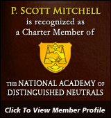 Charter Member of the National Academy of Distinguished Neutrals